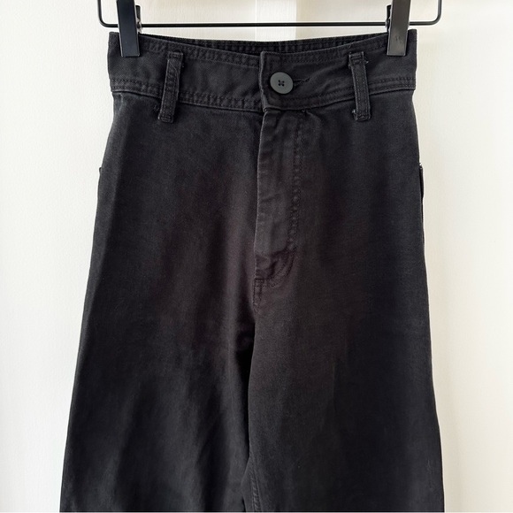 ZARA white high waist Marine jeans - Picture 3 of 6